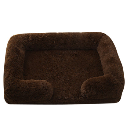 Warm & Snuggly Round Pet Bed