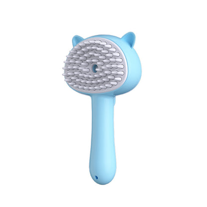 Rechargeable Self-Cleaning Slicker Brush with Mist