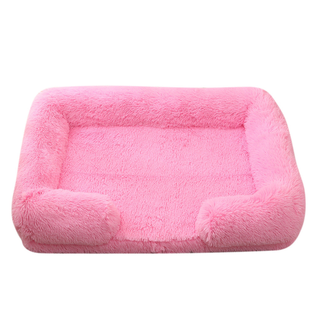 Warm & Snuggly Round Pet Bed