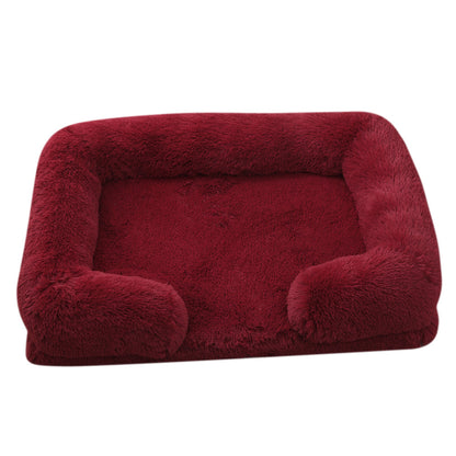 Warm & Snuggly Round Pet Bed