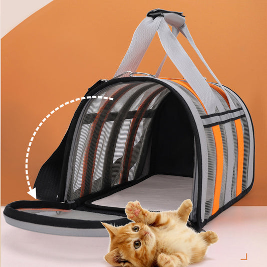 Portable & Crossbody Outdoor Cat Carrier Bag