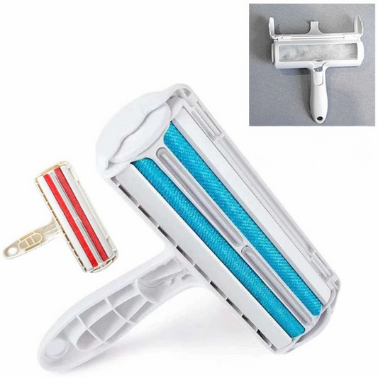 Pet Hair Roller Remover - Convenient 2-Way Lint Brush