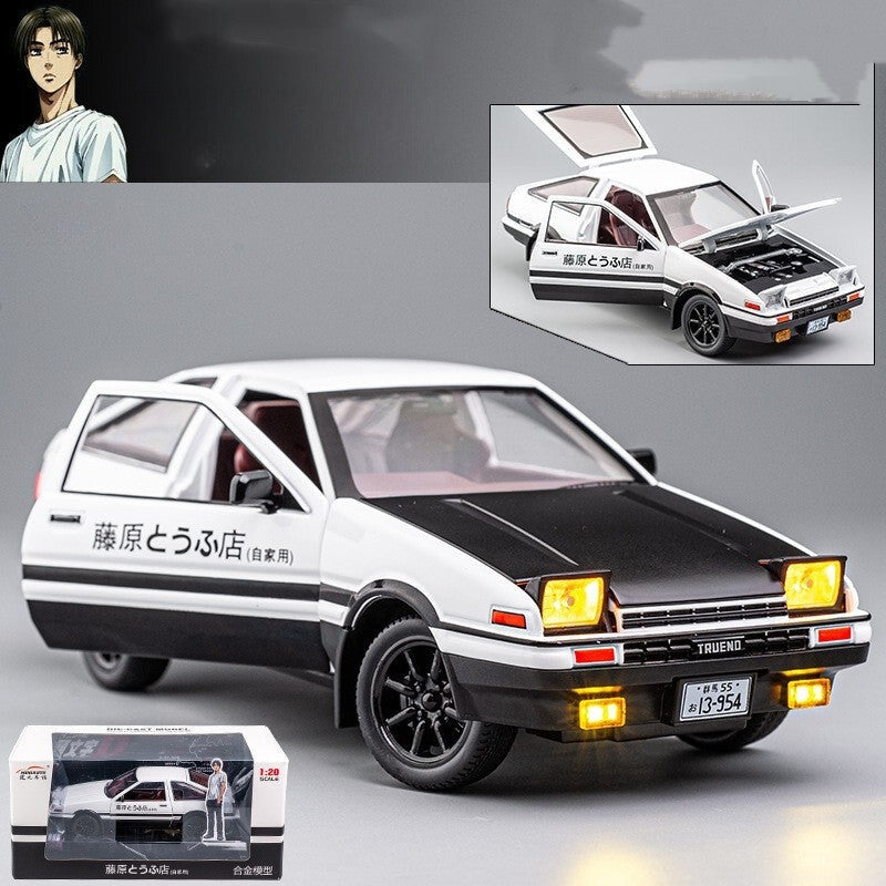 1/28 Initial D AE86 Diecast Toy Car