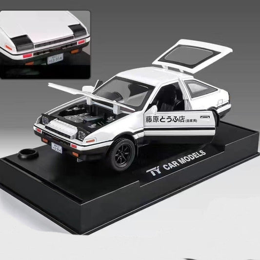 1/28 Initial D AE86 Diecast Toy Car