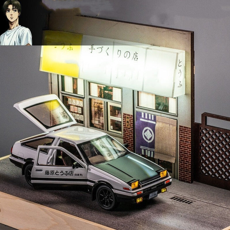 1/28 Initial D AE86 Diecast Toy Car