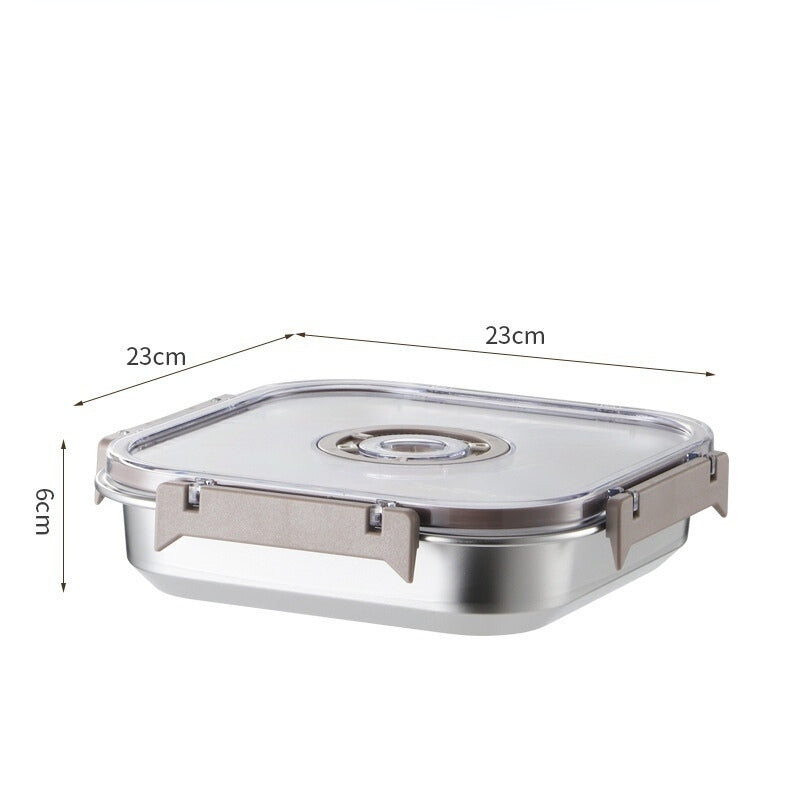 Stainless Steel Vacuum-Sealed Food Container