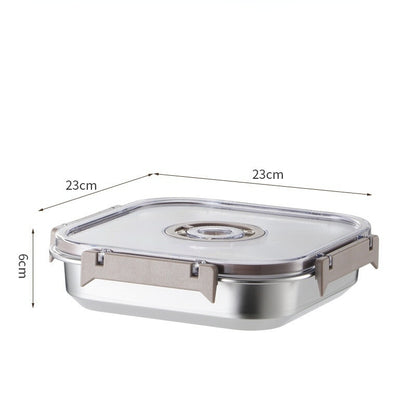 Stainless Steel Vacuum-Sealed Food Container