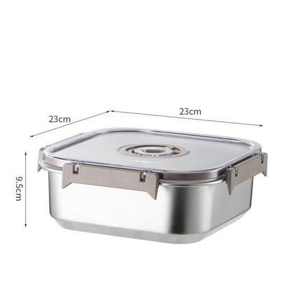 Stainless Steel Vacuum-Sealed Food Container