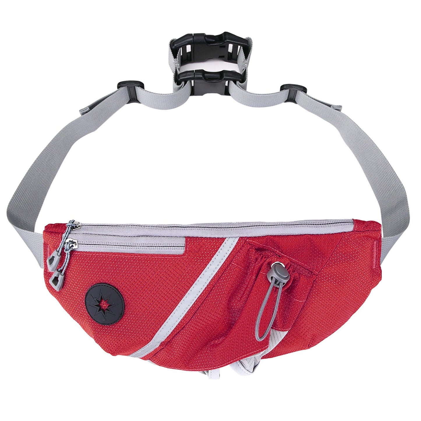 Double Buckle Waist Bag for Pet Owners