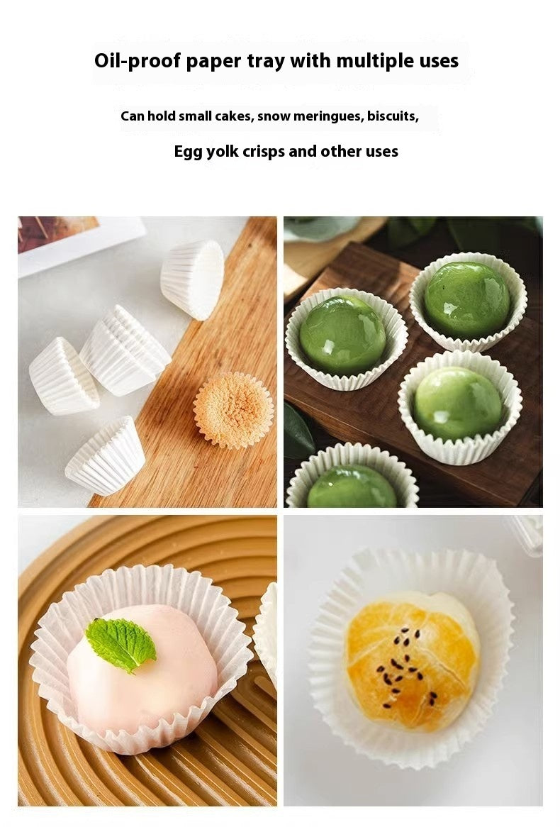 Food Grade Disposable Oil Paper Cupcake Baking Cups