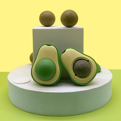 Cute Avocado Toy for Teeth Cleaning and Play