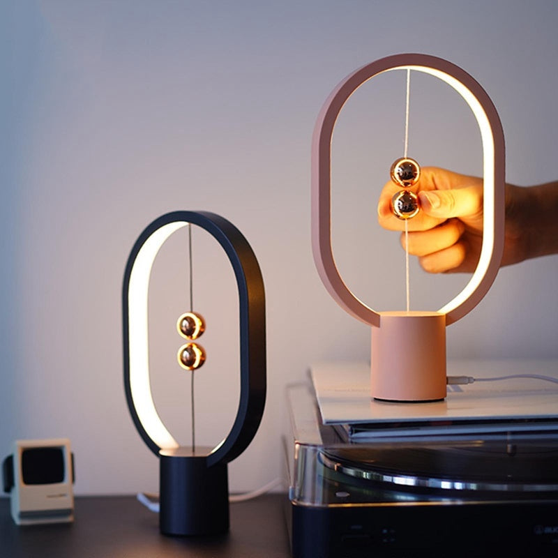 Modern and Simple LED Night Light with Smart Magnetic Switch