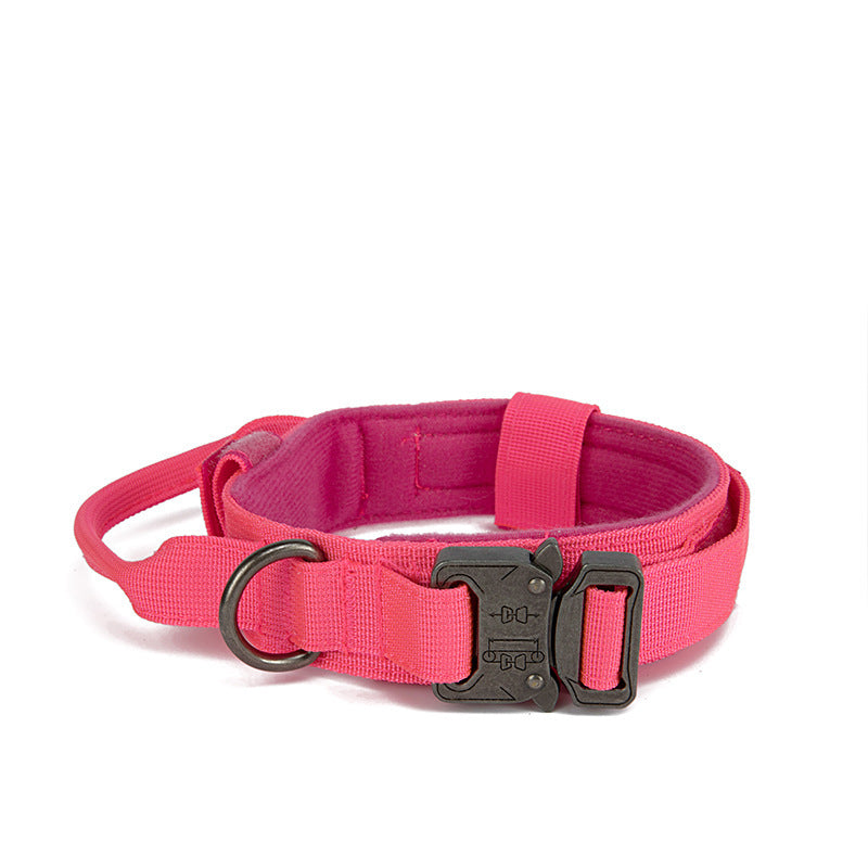 Monochrome Dog Collar - Red, Cyan, Black, Pink