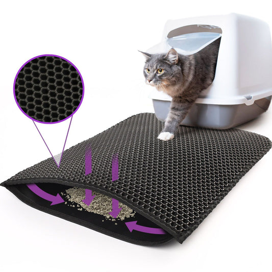 Waterproof Honeycomb Cat Litter Mat