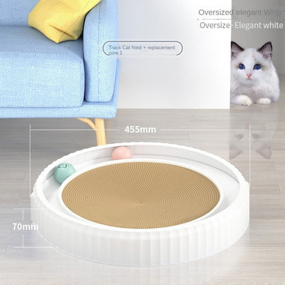 Durable Removable Cardboard Cat Scratch Pad | Protect Furniture