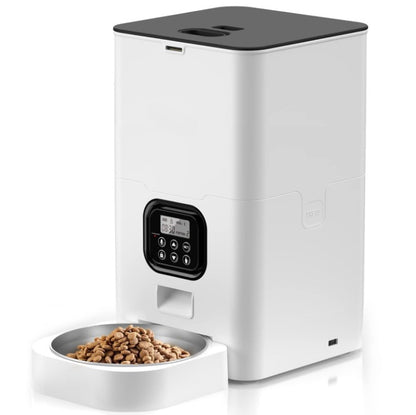 Automatic Feeder with Desiccant Box | Stainless Steel Tray | USB Cable included