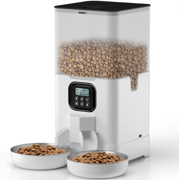 Automatic Feeder with Desiccant Box | Stainless Steel Tray | USB Cable included