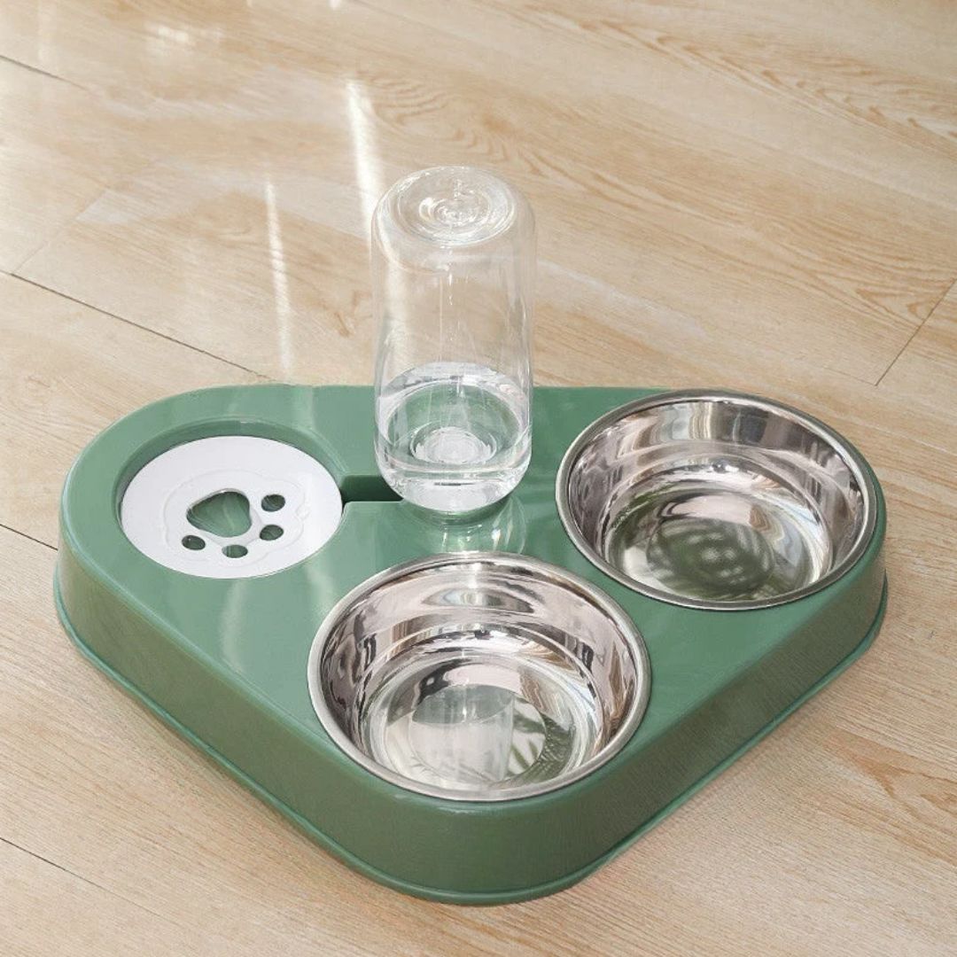 Automatic Water Refilling Three Bowls Large/Small