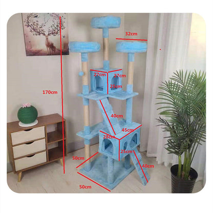 Luxury Multi-Layer Cat Climbing Frame - Ideal Toy