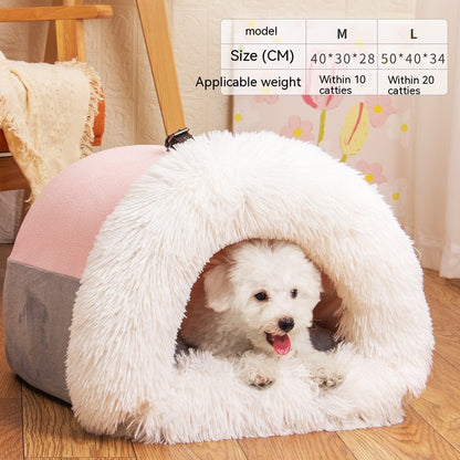 New Splice Portable Warm Pet Nest for Autumn and Winter