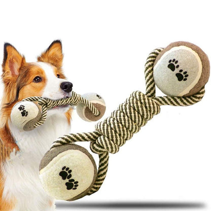 Durable cotton rope chew toy for all dog sizes