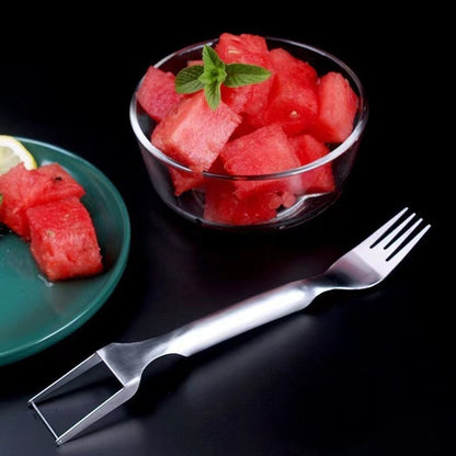 2 In 1 Watermelon Fork Slicer