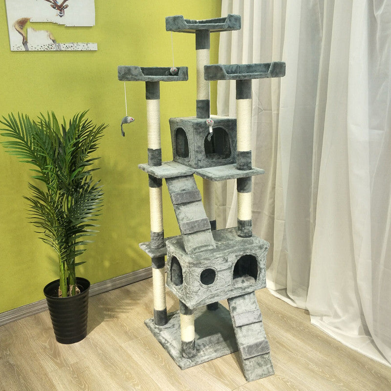 Luxury Multi-Layer Cat Climbing Frame - Ideal Toy