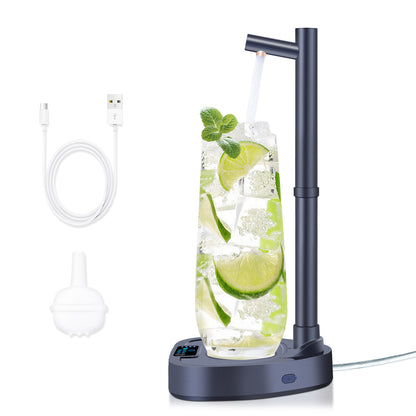 Rechargeable Automatic Water Bottle Dispenser With Stand