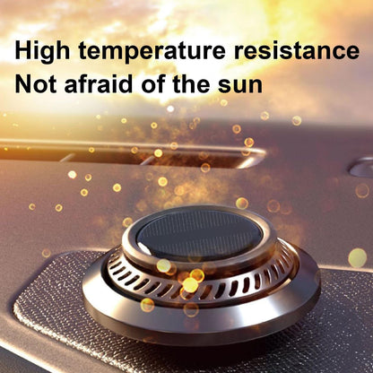 High-Quality Solar Car Air Freshener with Rotating Fragrance