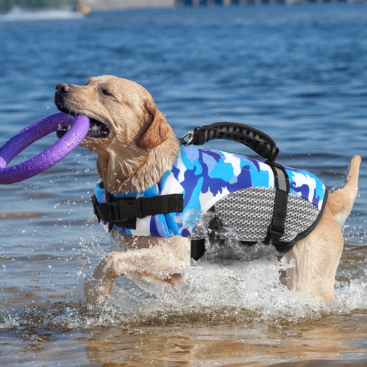 Golden Fur Corgi Life Jacket Swimwear