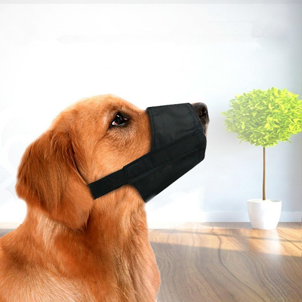 Soft, breathable dog muzzle design