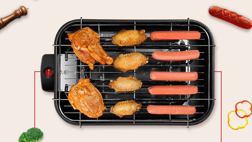 Electric BBQ Oven with Temperature Control