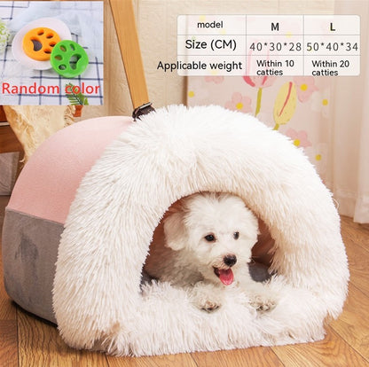 New Splice Portable Warm Pet Nest for Autumn and Winter