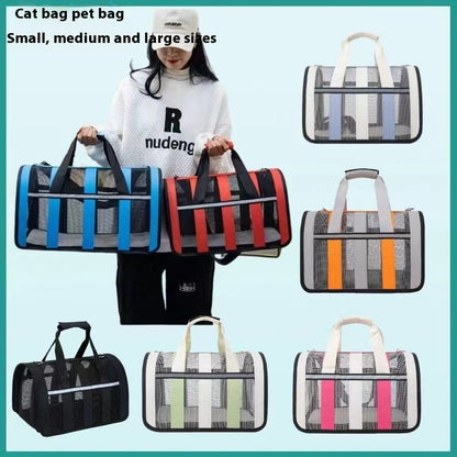 Medium Soft Oxford Cat Bag in Various Colors and Sizes