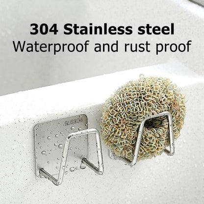 Stainless Steel Sink Sponge Drain Drying Rack