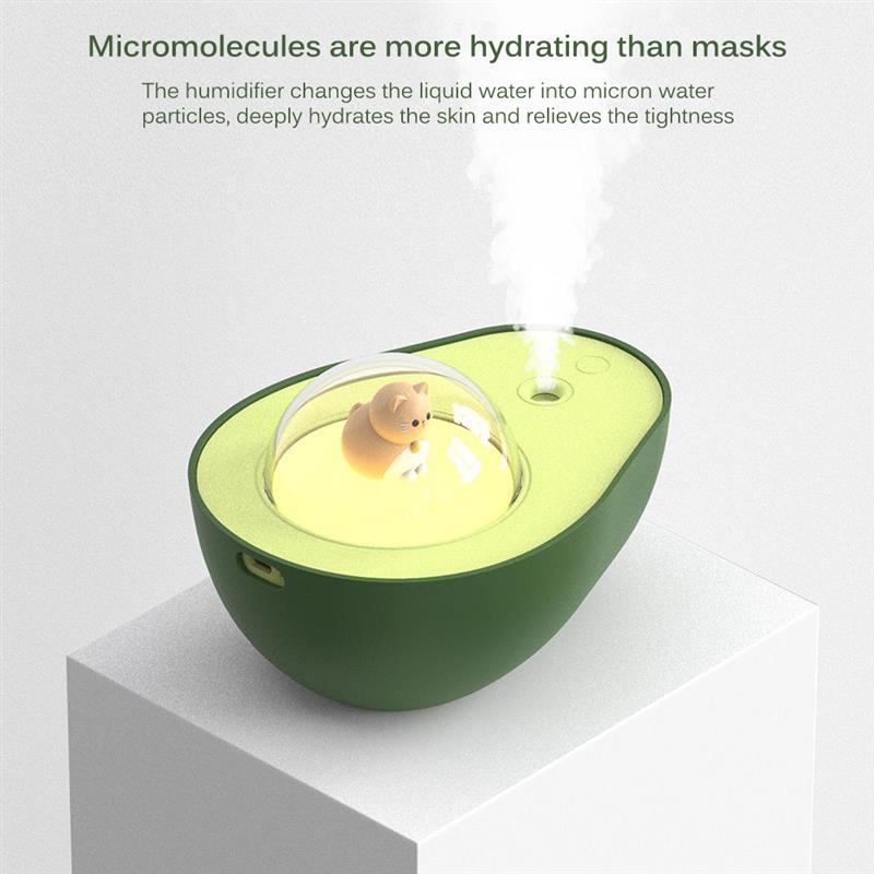 Portable Avocado Mini Spray Humidifier