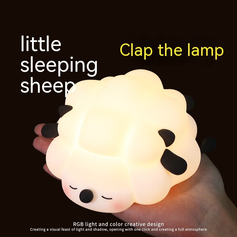 Rechargeable Sheep Night Light with Timer & Dimmer