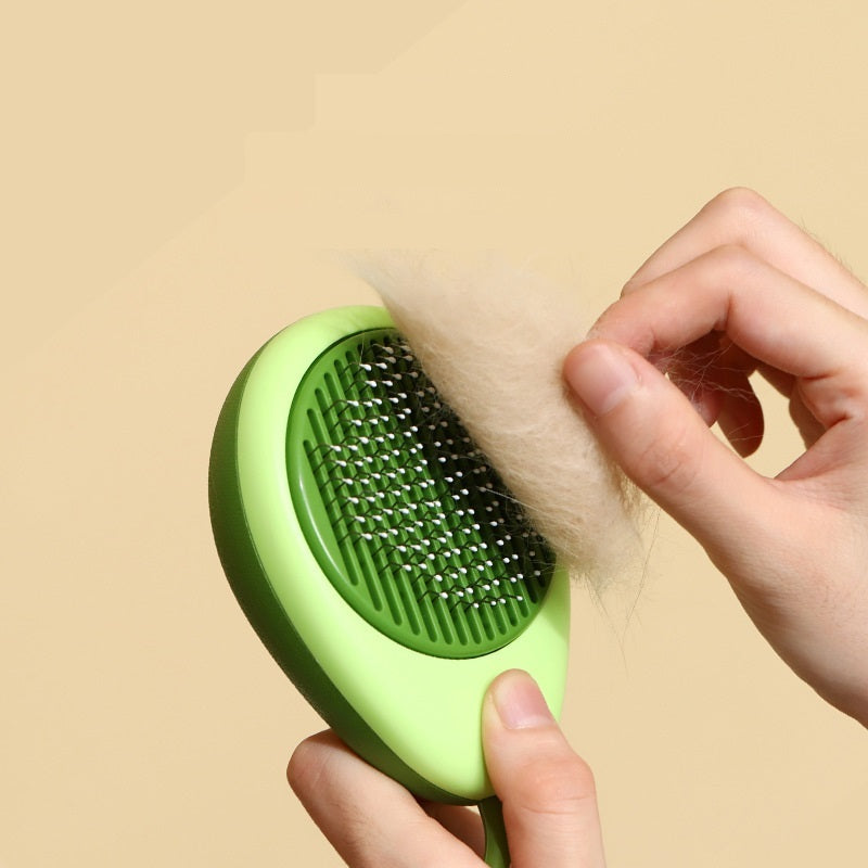 Avocado-Shaped Cat & Dog Brush