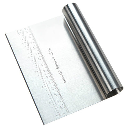 Professional Grade Stainless Steel Dough Scraper for Precise Cuts