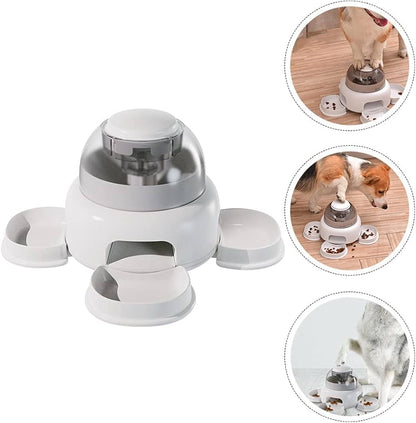 Dog Press Leakage Food Feeder Automatic Pet Feeder Dispenser