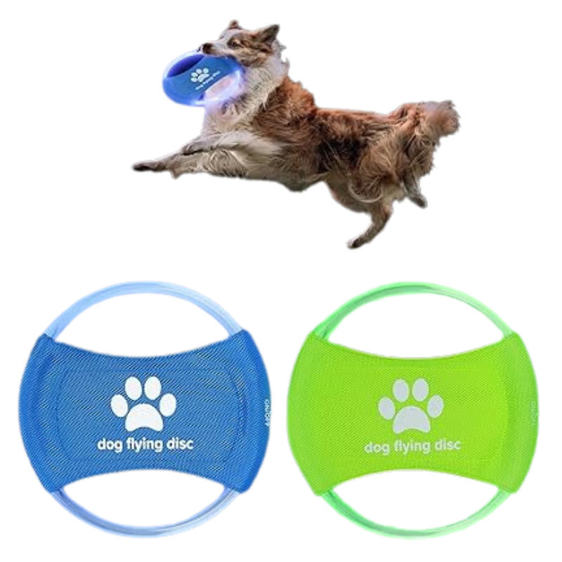 LED Glowing Dog Flying Discs