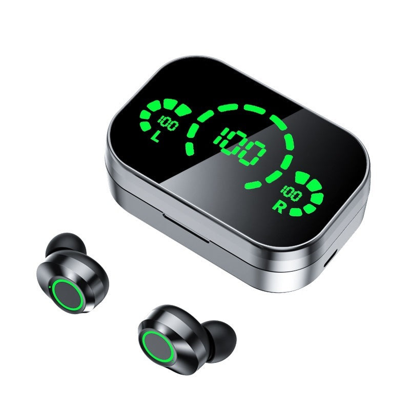 Upgraded LED Soft Light Display Bluetooth Earphones