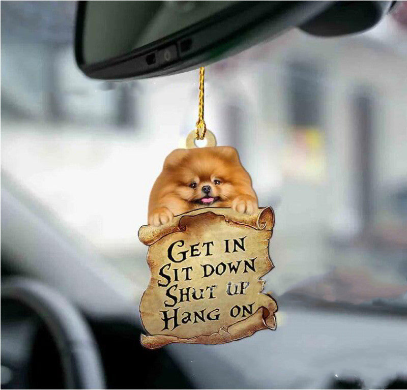 Car Dog Pendant A019