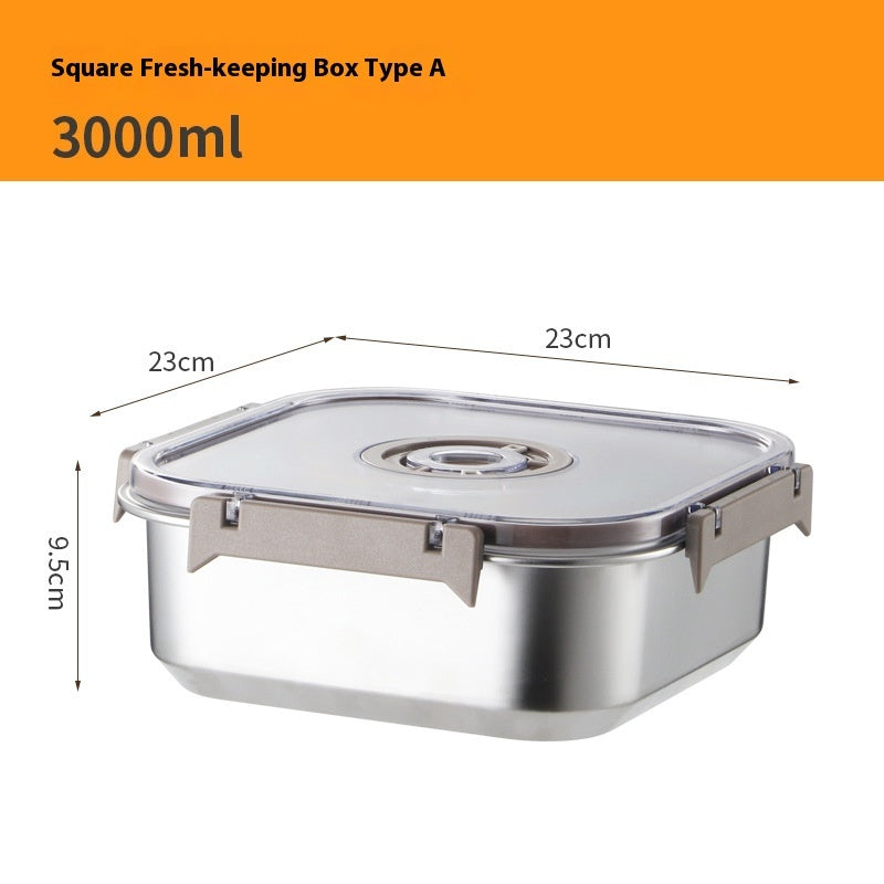 Vacuum-Sealed Food Container