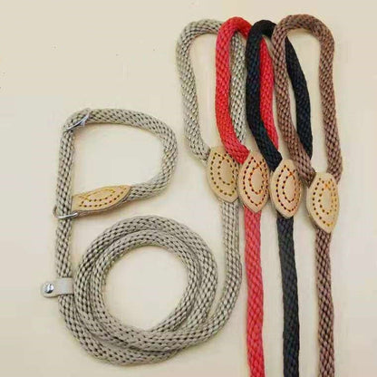 Fashion and Simple Hemp Rope Dog Leash for Wear