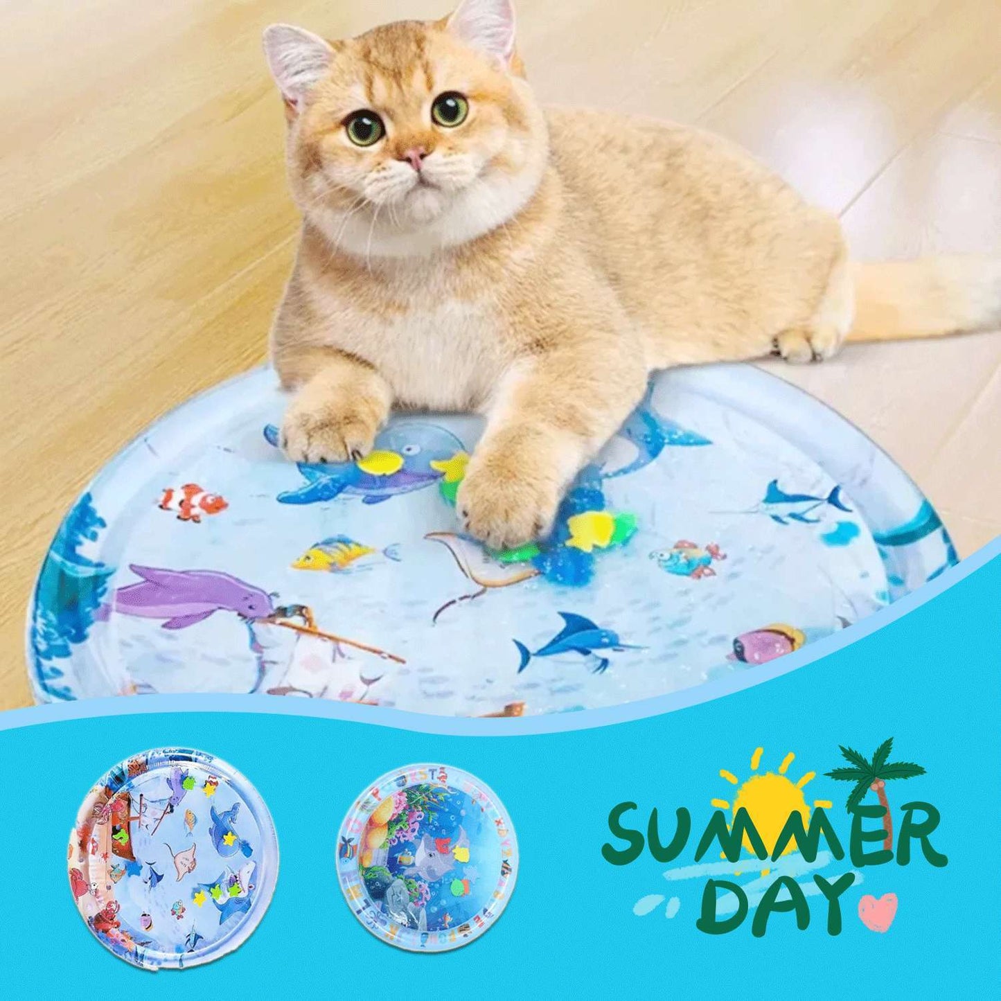 Summer Cooling Pet Water Bed