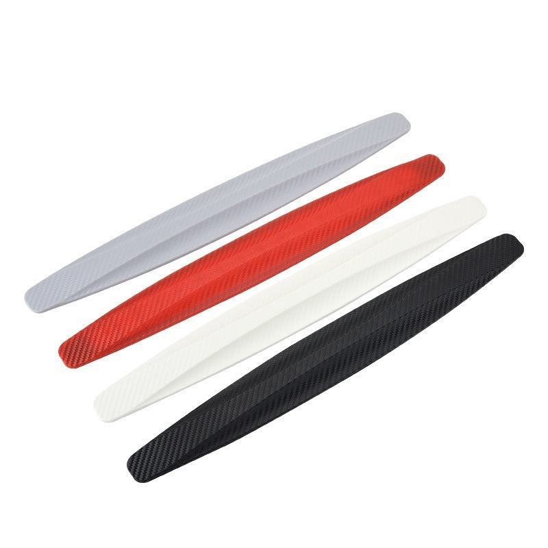 Car Bumper Anti-Collision Strip PVC Carbon Fiber Gel