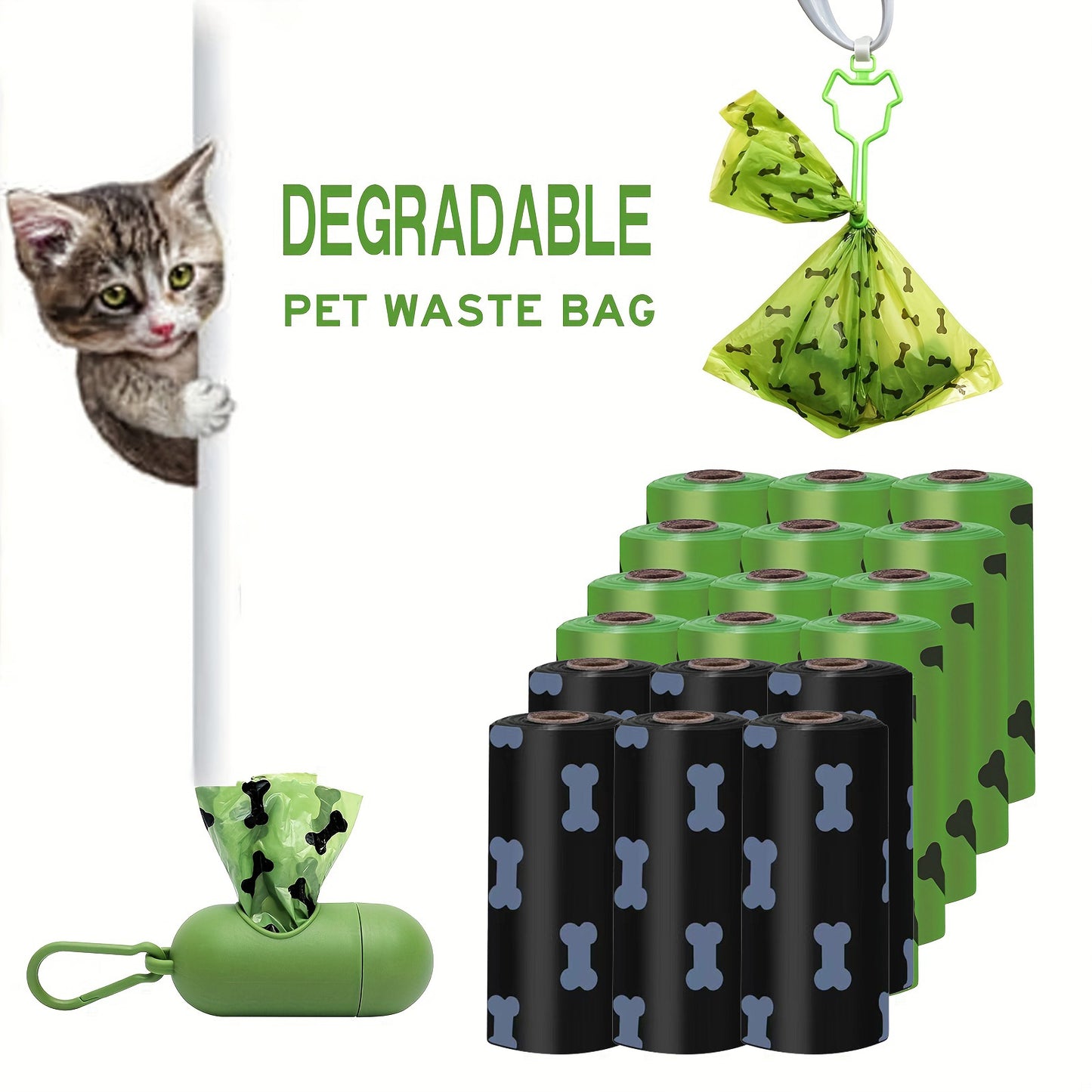 Eco-Friendly Biodegradable Dog Poop Bags