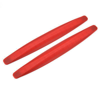 Car Bumper Anti-Collision Strip PVC Carbon Fiber Gel