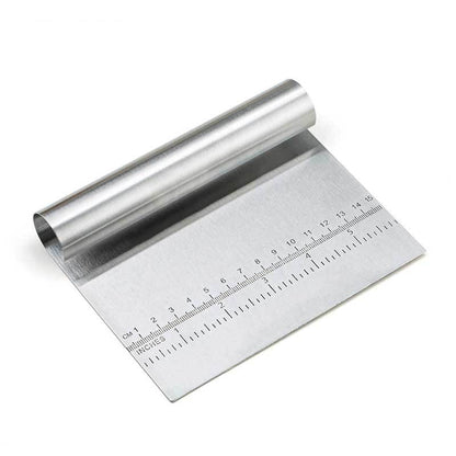 Professional Grade Stainless Steel Dough Scraper for Precise Cuts